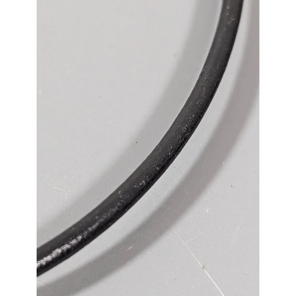 Silpada‎ 925 Black Leather Cord necklace 16 inch